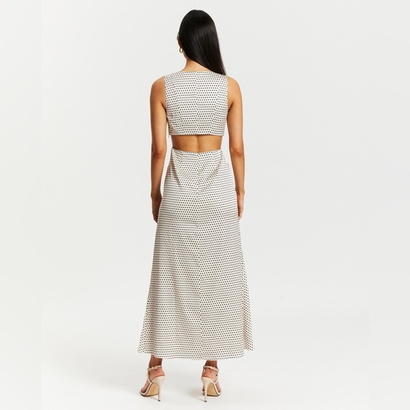 Auteur silk twist gown in kimono print, size S - Picture 8 of 15